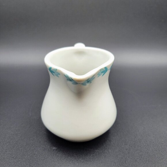 Restaurant Ware Creamer Shenango China Small Pitcher Blue Flowers Individual - Picture 3 of 11